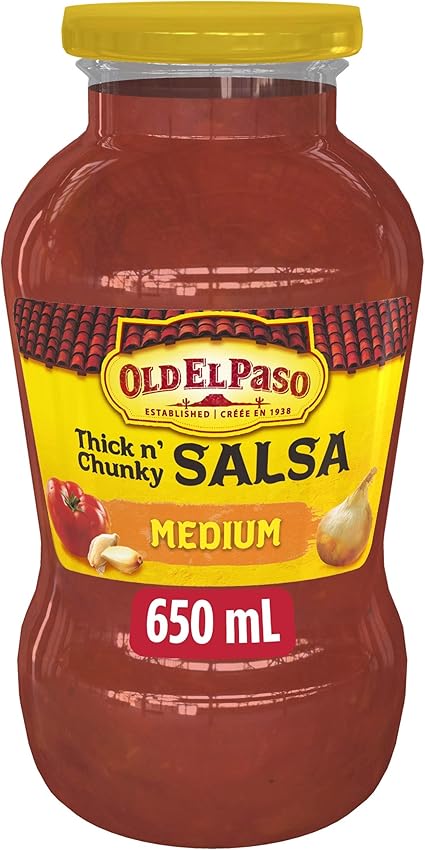 Old El Paso Thick And Chunky Salsa Medium 650 Milliliter Amazon