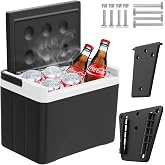 Golf Cart Cooler with Mounting Bracket for Club Car Precedent Tempo Onward | 6L Large Capacity Cooler, 48 Hours Cooling Golf Cart Ice Chest OEM#102588101 103886801
