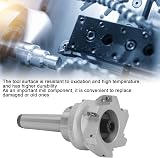 LiebeWH MT3 FMB27 Face Milling Cutter Holder Set BAP 400R 80 27 6T Mill w/ view 7