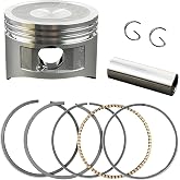 YAMAKATO 68mm Piston Kit 0.570 for Honda 196cc GX200 | Compatible with Coleman Ct200u Bt200x With Piston Rings and Wrist Pin Set 68mm 2.678" 6.5HP 5.8hp 4.3 KW 3600 rpm