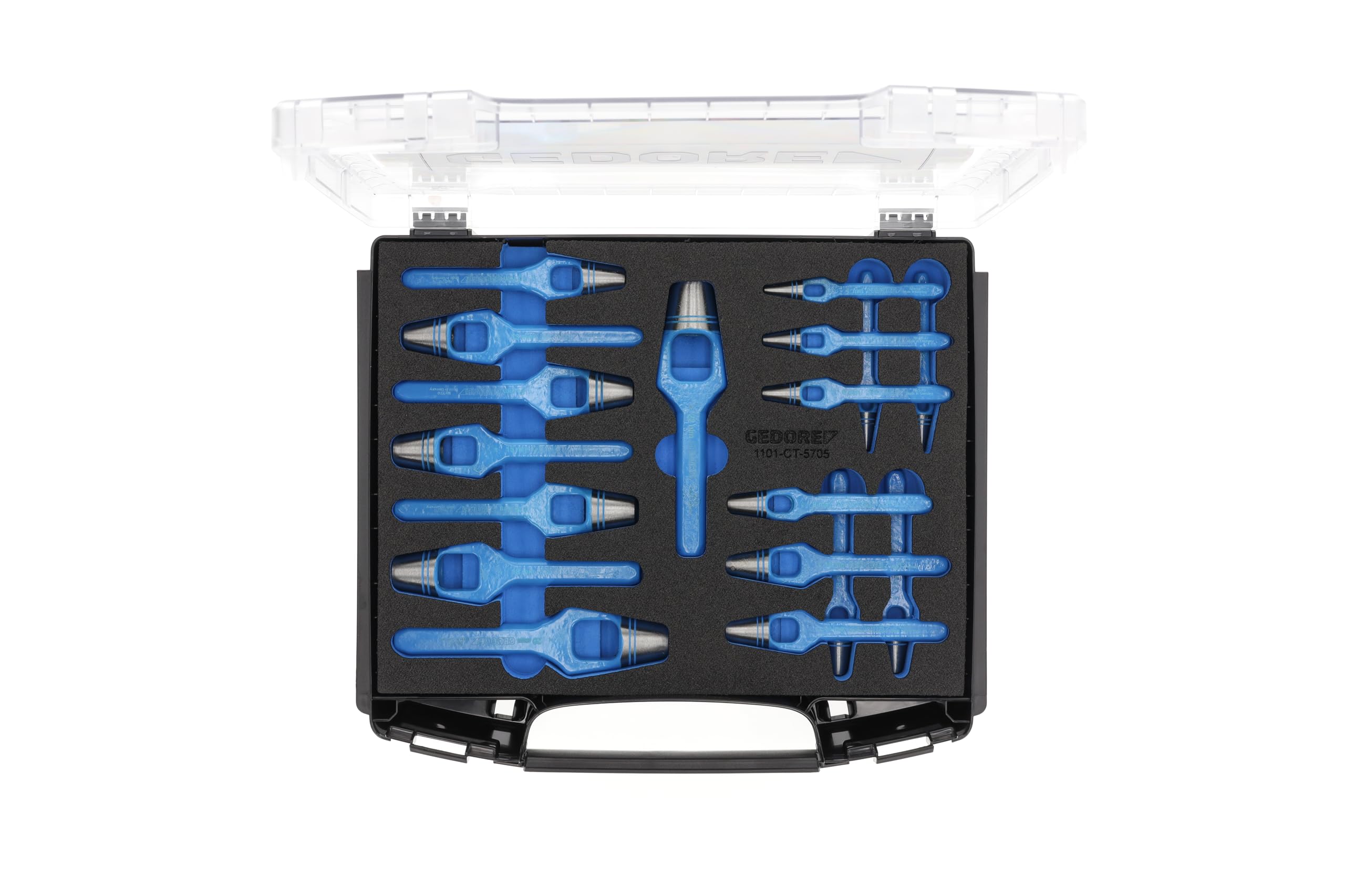 Gedore 1101 – 570500 Set of botadores with Handle 2 – 22 mm in i-Boxx 72