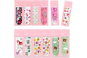 AOYOO 36 PCS Magnetic Bookmarks Valentine's Day Gifts for Kids Valentines Bookmark with 12 Different Cute Designs for School Prizes Classroom Exchange Party Supplies