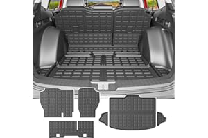 powoq Fuel Cargo Mat Compatible with 2023 2024 2025 2026 Honda CRV Trunk Mat TPE Trunk Liner Backrest Cargo Liner Replacement for 2023 2024 2025 2026 Honda CRV Accessories (Fit Fuel Lower Deck)