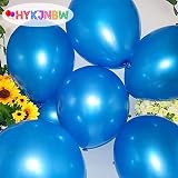 HYKJNBW Blue Balloons 50 Pack 12 Inch Latex Party Balloon view 5