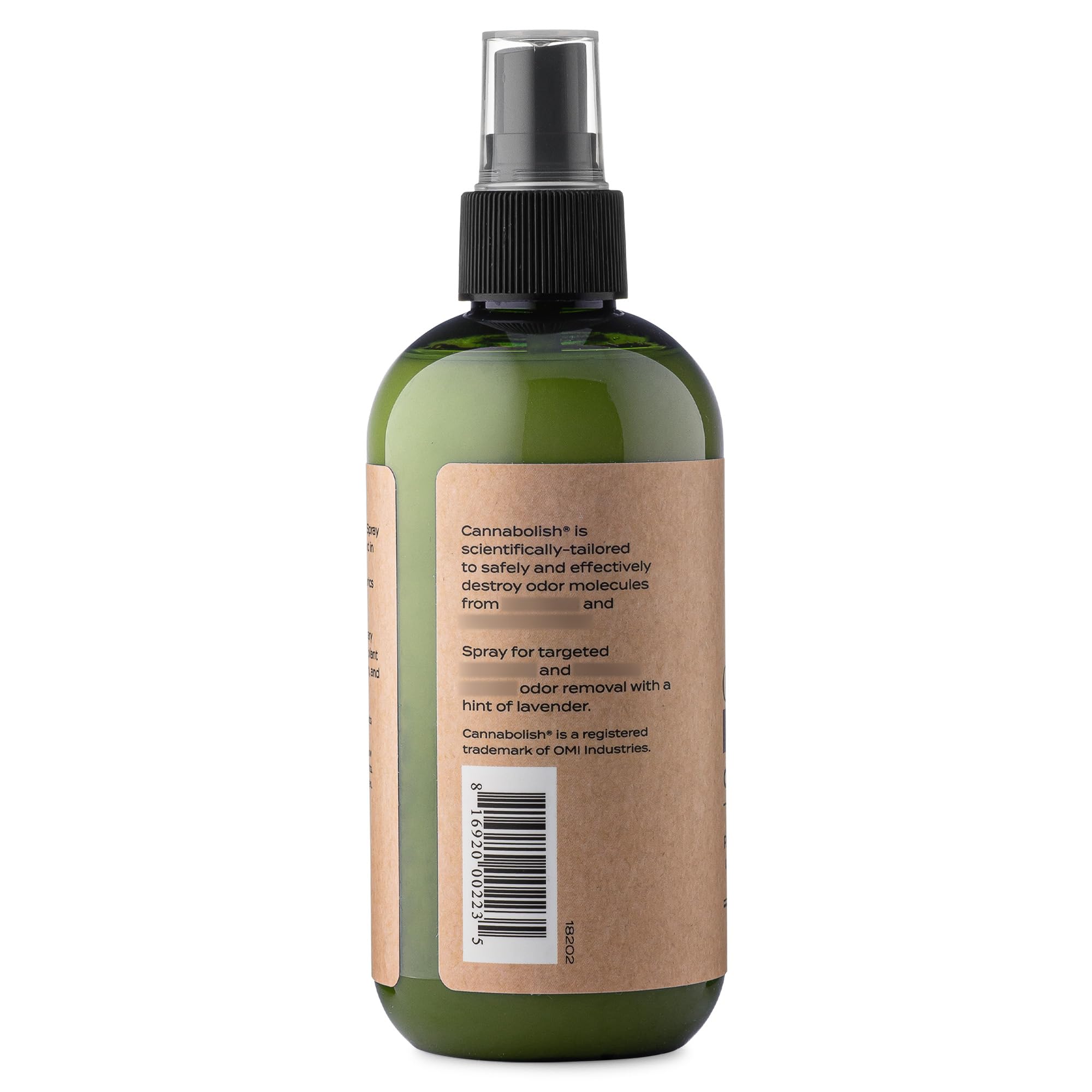 Cannabolish Lavender Smoke Odor Eliminator Spray and Air Freshener, 8 fl. oz, Natural Ingredients