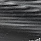 3M 1080 CF201 ANTHRACITE CARBON FIBER 60"x12" Vinyl Flex Wrap