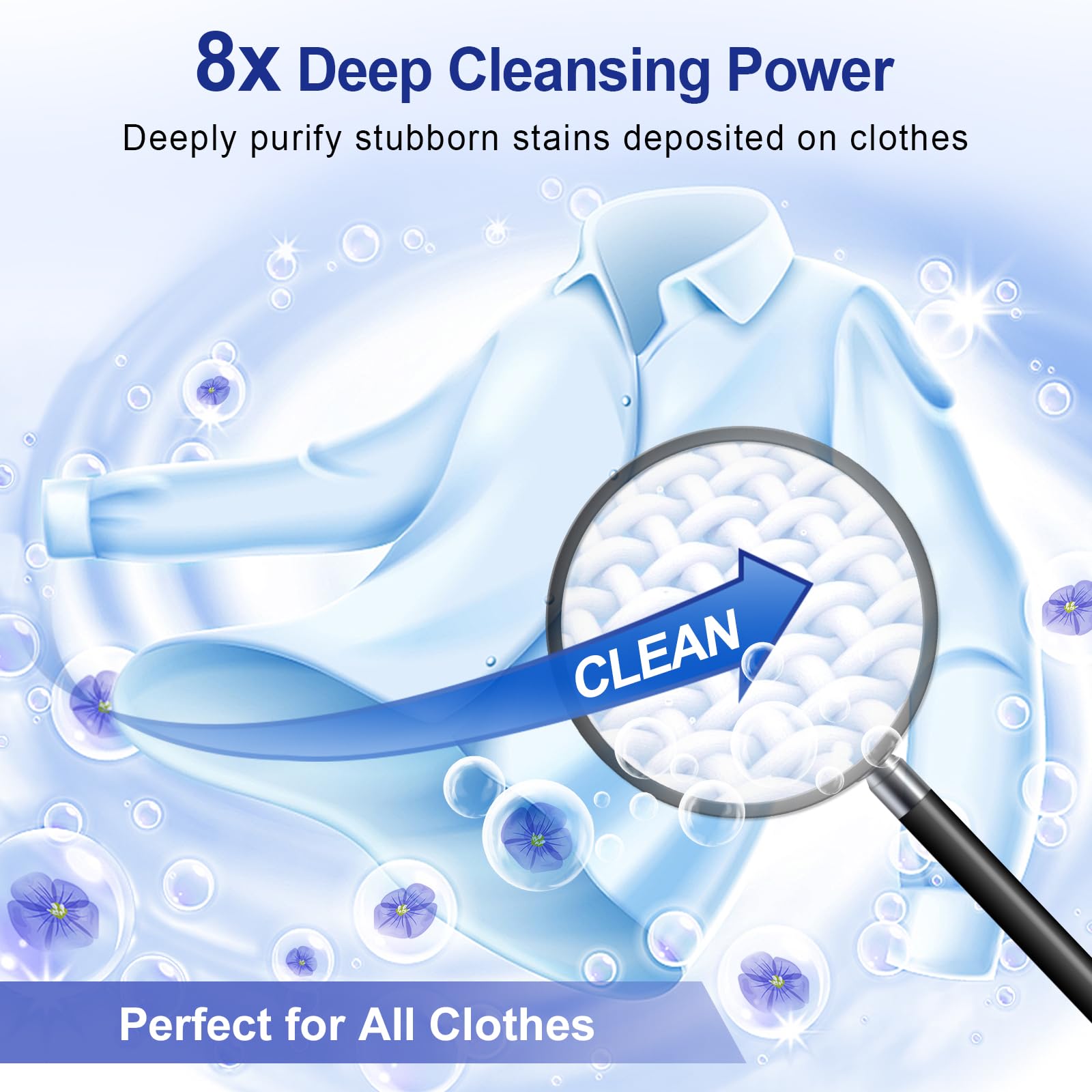 Binbata Laundry Detergent Sheets, 200 Loads Fresh Linen Scent Hypoallergenic Eco-Friendly, Biodegradable Plastic Free Liquidless Laundry Sheets Suitable for Sensitive Skin