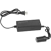 Wagan EL9903 AC to DC Power Adapter 5A 60W Power Converter 110V AC to 12V DC Cigarette Lighter Socket Adapter for 12V Car portable Fridge ETL listed