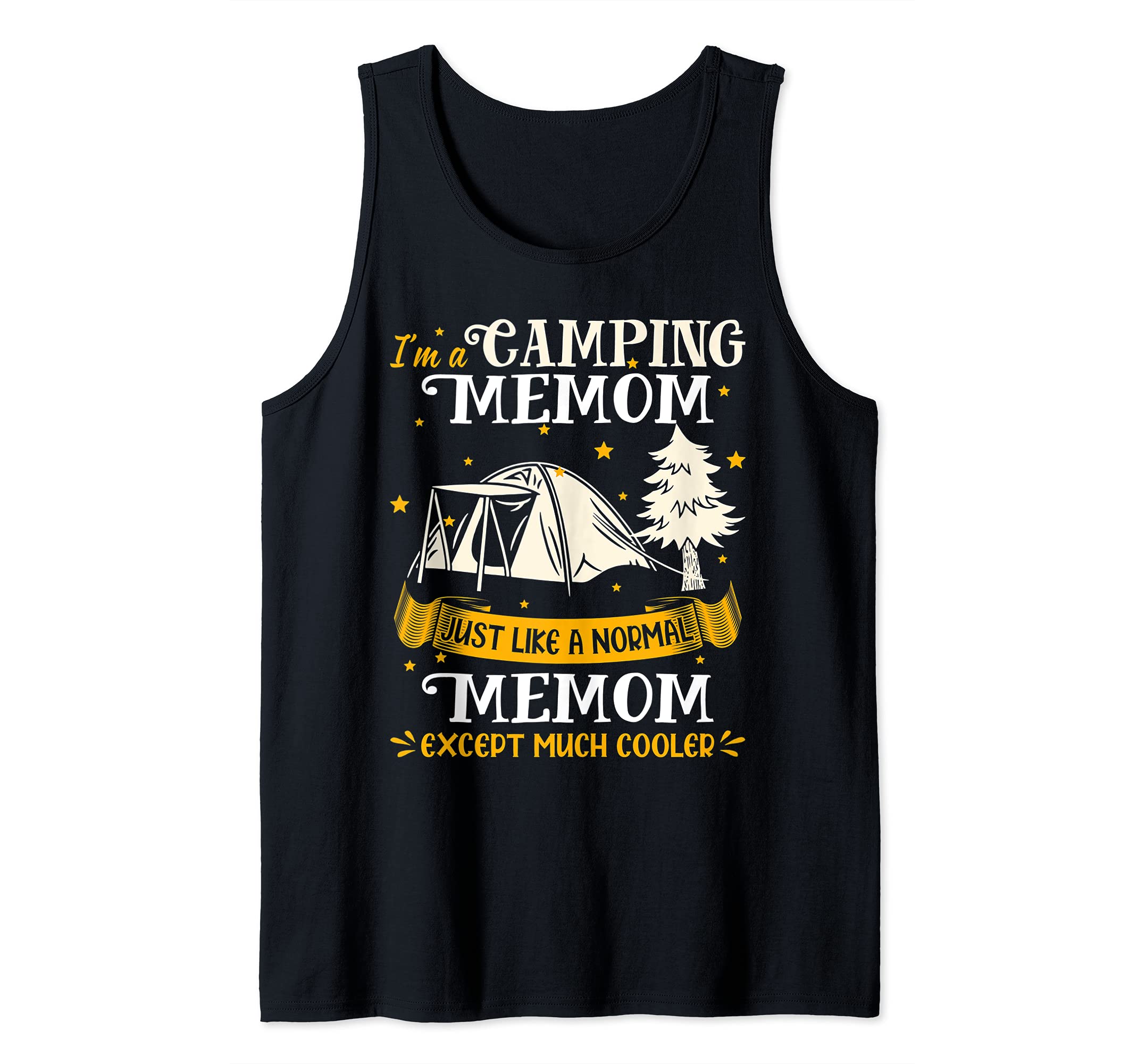 Camping Memom Much Cooler Gift For Memom Tank Top