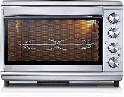 L Forno Elettrico Per Torte Uso Domestico 40 Litri Grande Capacita Funzioni Di Cottura Multiple Fermentazione A Bassa Temperatura Funzionamento Semplice A 4 Manopole 1800 W Amazon It Casa E Cucina