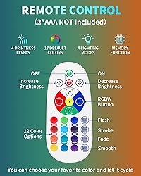 17 Colors Changing Liquid Motion Lamp with