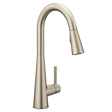 Moen 7864srs Sleek One Handle High Arc Pulldown Kitchen Faucet
