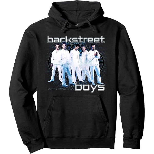 Amazon.com: Backstreet Boys BSB Logo with Heart Pullover Hoodie