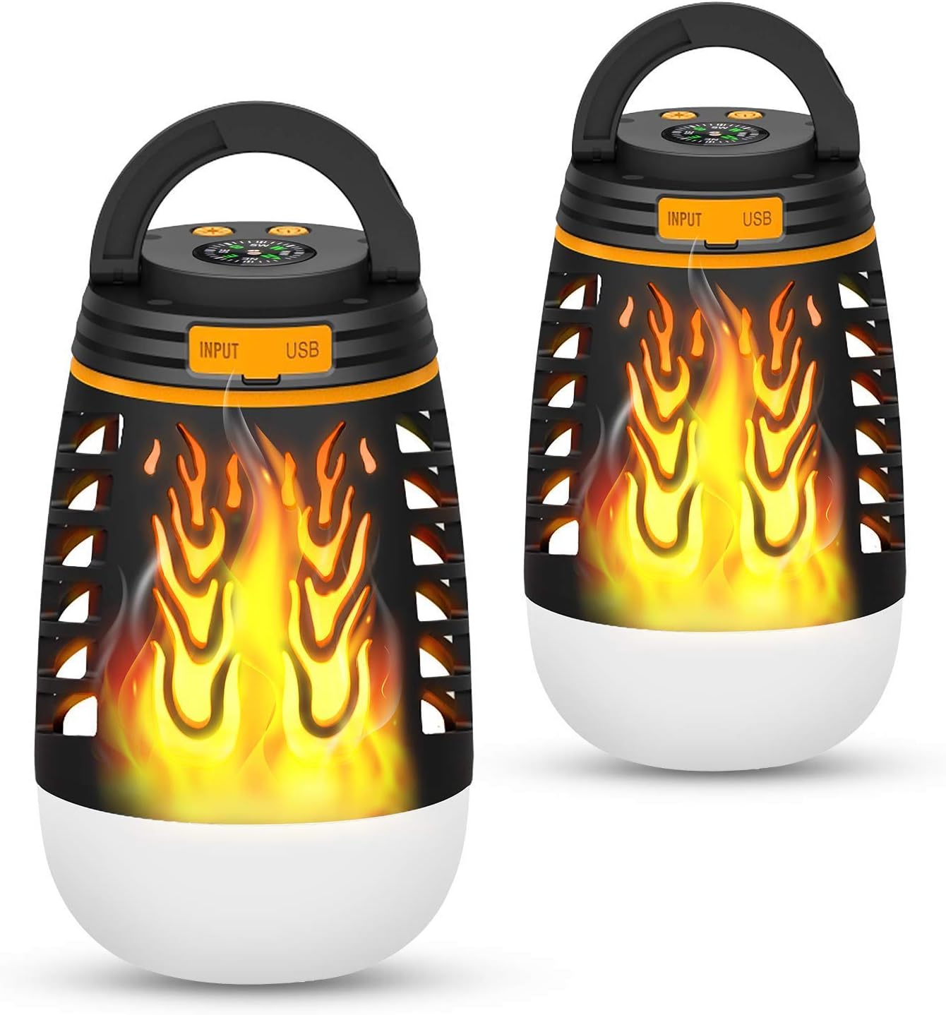 Amazon.com : BATTOP Flickering Flames Torches Lights Outdoor Garden