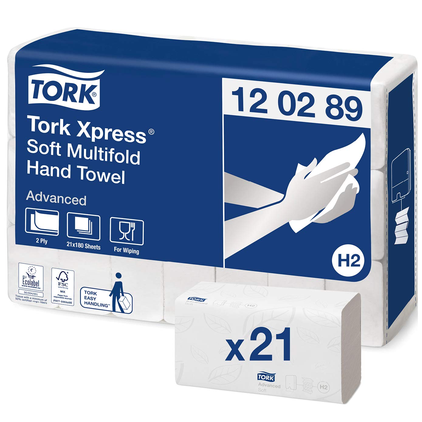Tork 100288 Xpress soft multifold hand paper towels H2 Amazon.co.uk