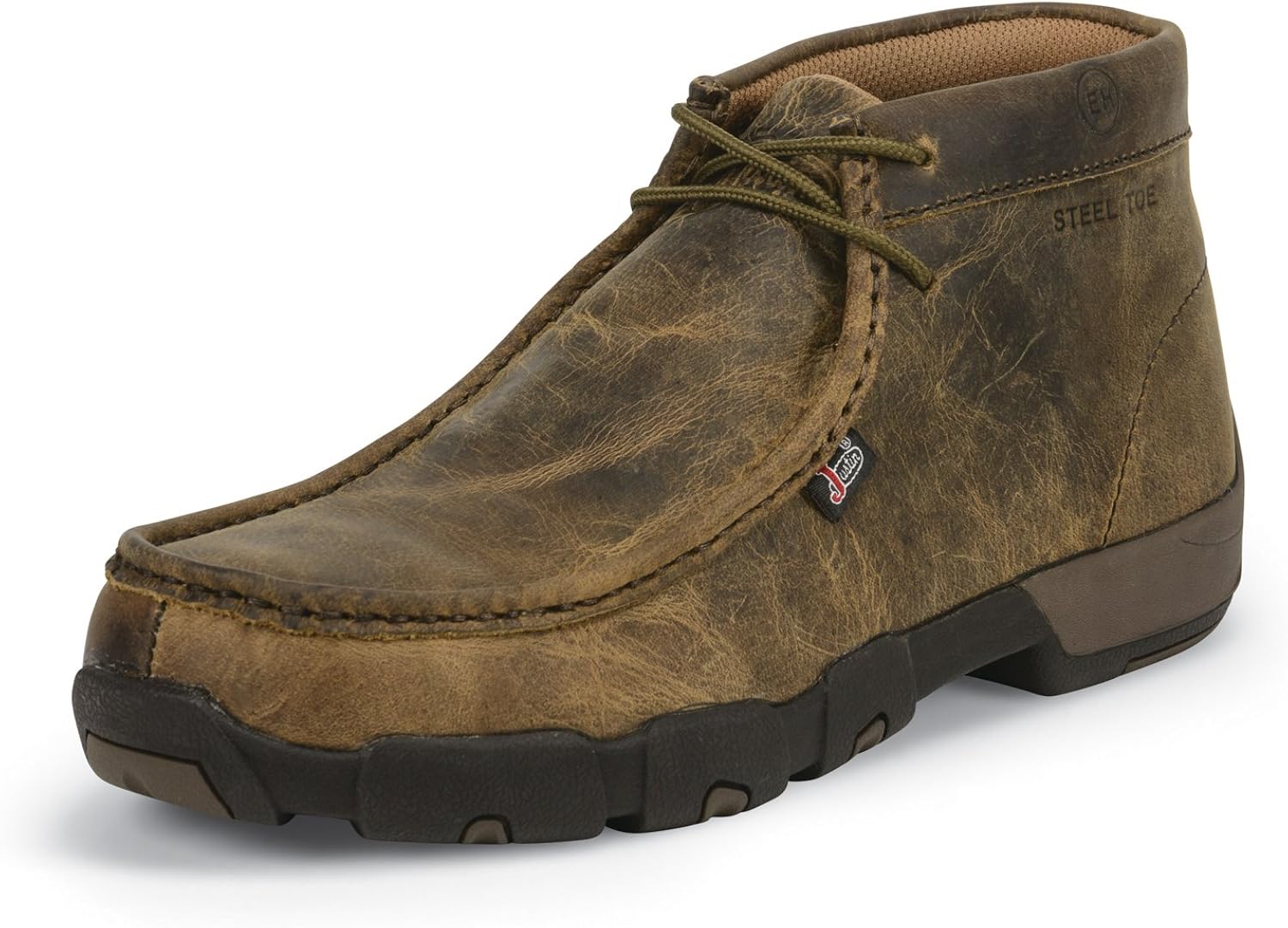 driving in steel toe boots