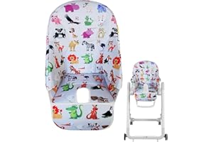 SHAKVEN Baby Dining Chair | Highchair Cushion,Children's Dining Chair,Oxford Cloth Soft Padding High Chair Covers for Baoneo for Kosmic Jané High Chairs
