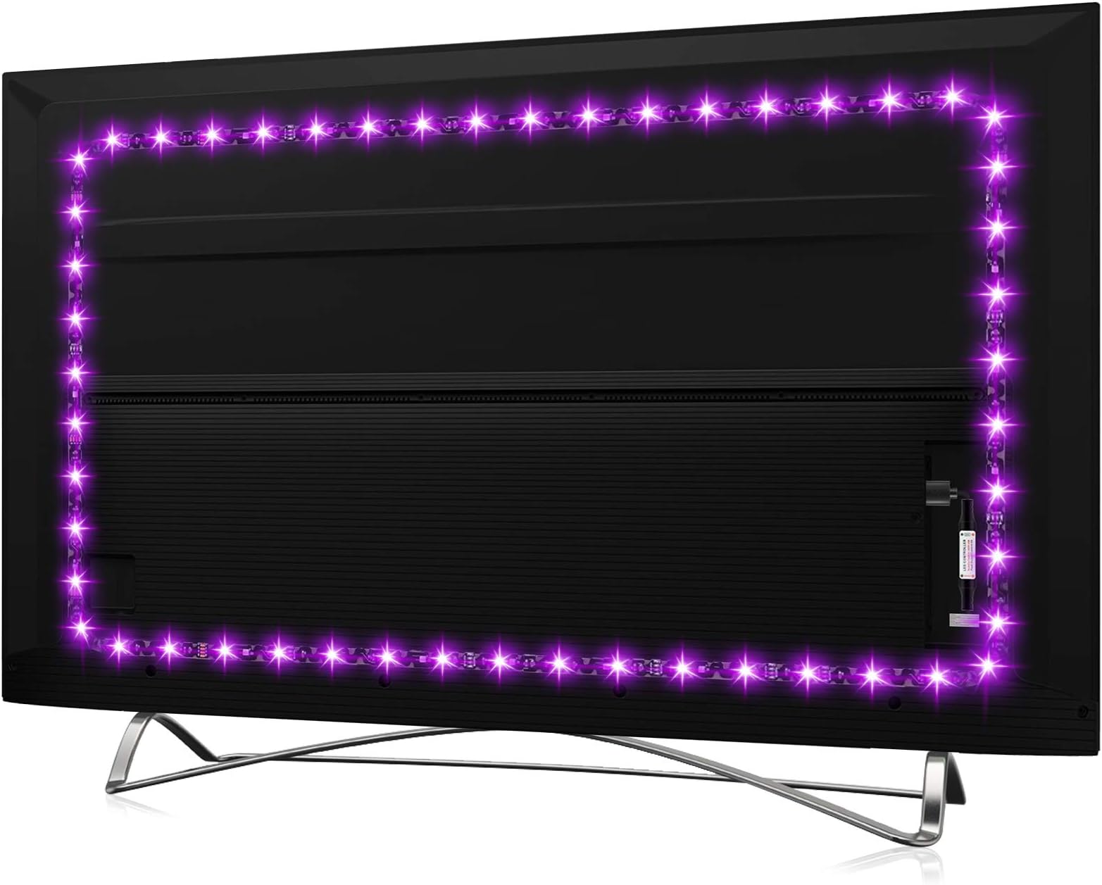 HAMLITELED TV Backlight for 32-60 Inch TV Bias Lighting - TV USB Light Strip with Remote Behind TV Lighting - 16 Colors, Sync ON/Off with TV