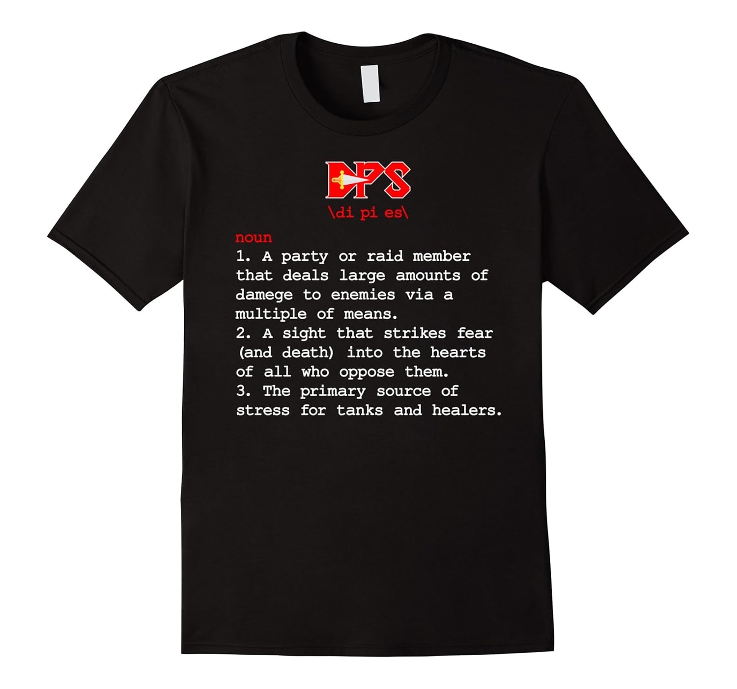 Jp Shirt Dps Definition Dps Meaning Funny Gaming Shirt Bn Banazatee