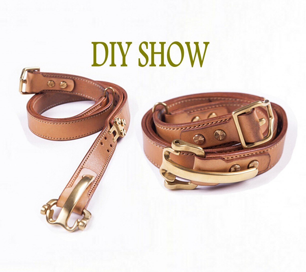 WellieSTR DIY Leathercraft Hardware Solid Brass American Western Vista