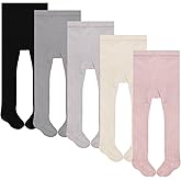 Baby Girls Cable Knit Tights Thick Cotton Toddler Footed Leggings Dance Pantyhose Dress Winter Warm Stockings for Kids