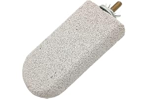 Shelltech Pumice Lava Ledge for Birds, Chinchillas, Hamsters, Parrots - Teeth & Beak Grinding Block - 1 Pack