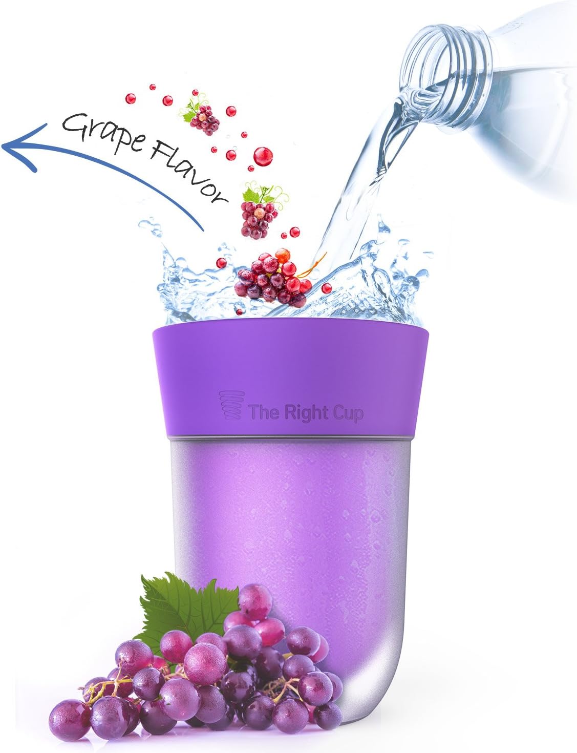 Scent Flavored Grape cup - The cure for boring water!