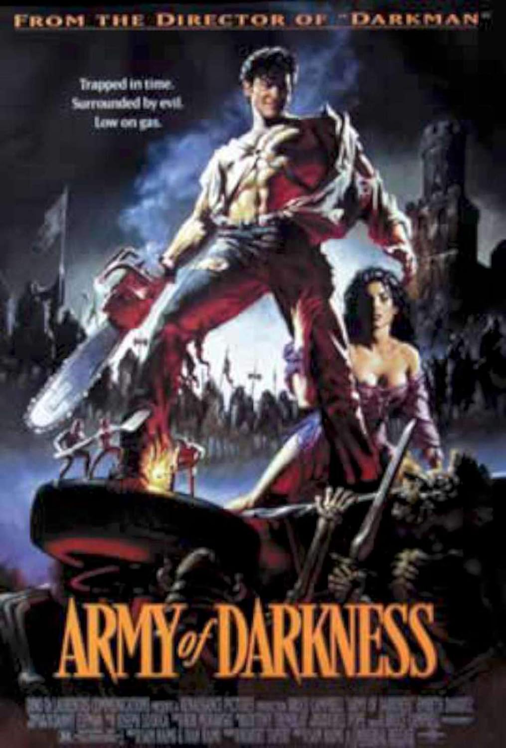 Army of Darkness Cult Horror One Sheet Movie Poster 27 x 40 inches
