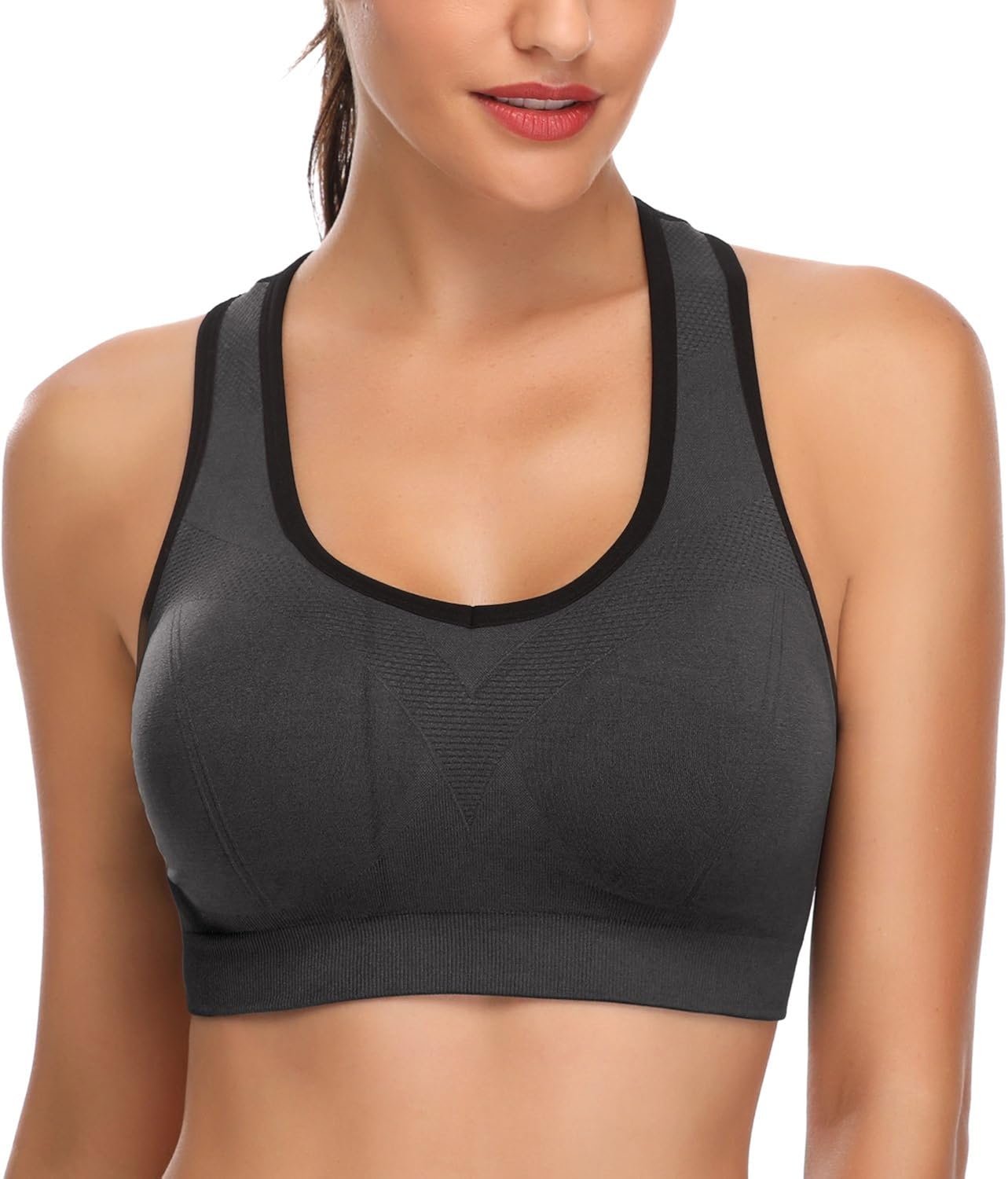 Padded Strappy Sports Bras for Women - Activewear Tops for Yoga Running Fitness at  Women’s Clothing store