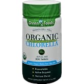 Green Foods Organic Chlorella - 200 mg - 300 Tablets