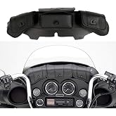 TCT-MOTORPARTS Windshield 3 Pocket Fairing Bag Fit For Harley Touring 96-13 | Distinctively styled windshield bag fit for Street Glide Electra Glide Large Capacity, PU leather