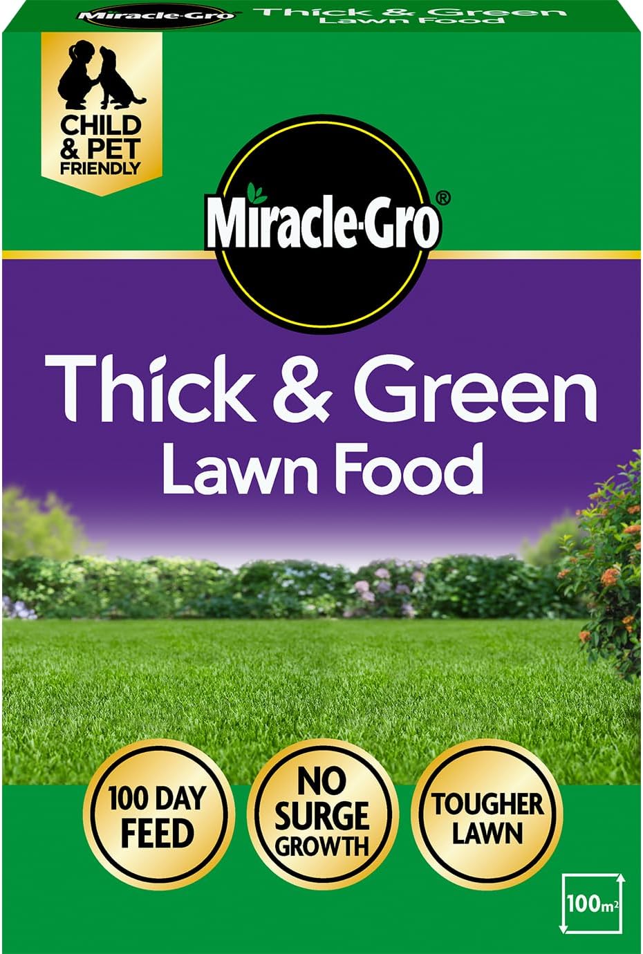Miracle-Gro EverGreen Premium Plus Lawn Food 100 m2 - Thick & Green
