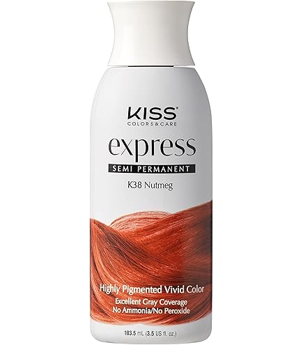 Amazon.com : Kiss Express Semi-Permanent Hair Color – Vivid