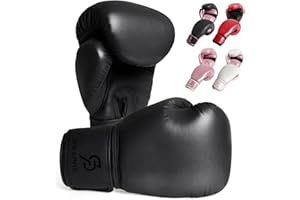 SAEEPABUL S200 Essential Boxing Gloves for Men and Women Suitable for Boxing Kickboxing Mixed Martial Arts Maui Thai MMA Heavy Bag Fighting Training