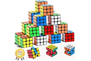 FENNIDICE Mini Speed Cube,Magic Puzzles, Puzzle Boxes,Party Puzzle Game Toys Classroom Rewards & School Prize for Students,Birthday Party Favors (24 Pack)