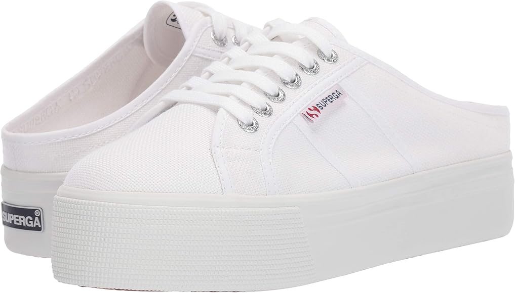 superga canvas mule sneakers
