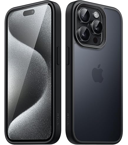 【値下げ3/15】Apple iPhone 15 Pro ブラック + ケース Amazon.com: JETech Matte Case for iPhone 15 Pro 6.1-Inch