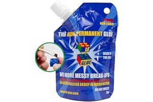 Le-Glue - Temporary Glue For LEGO®, Mega Blocks, Nano Blocks, and More. Great For Kids! Non-Toxic! Made In USA!