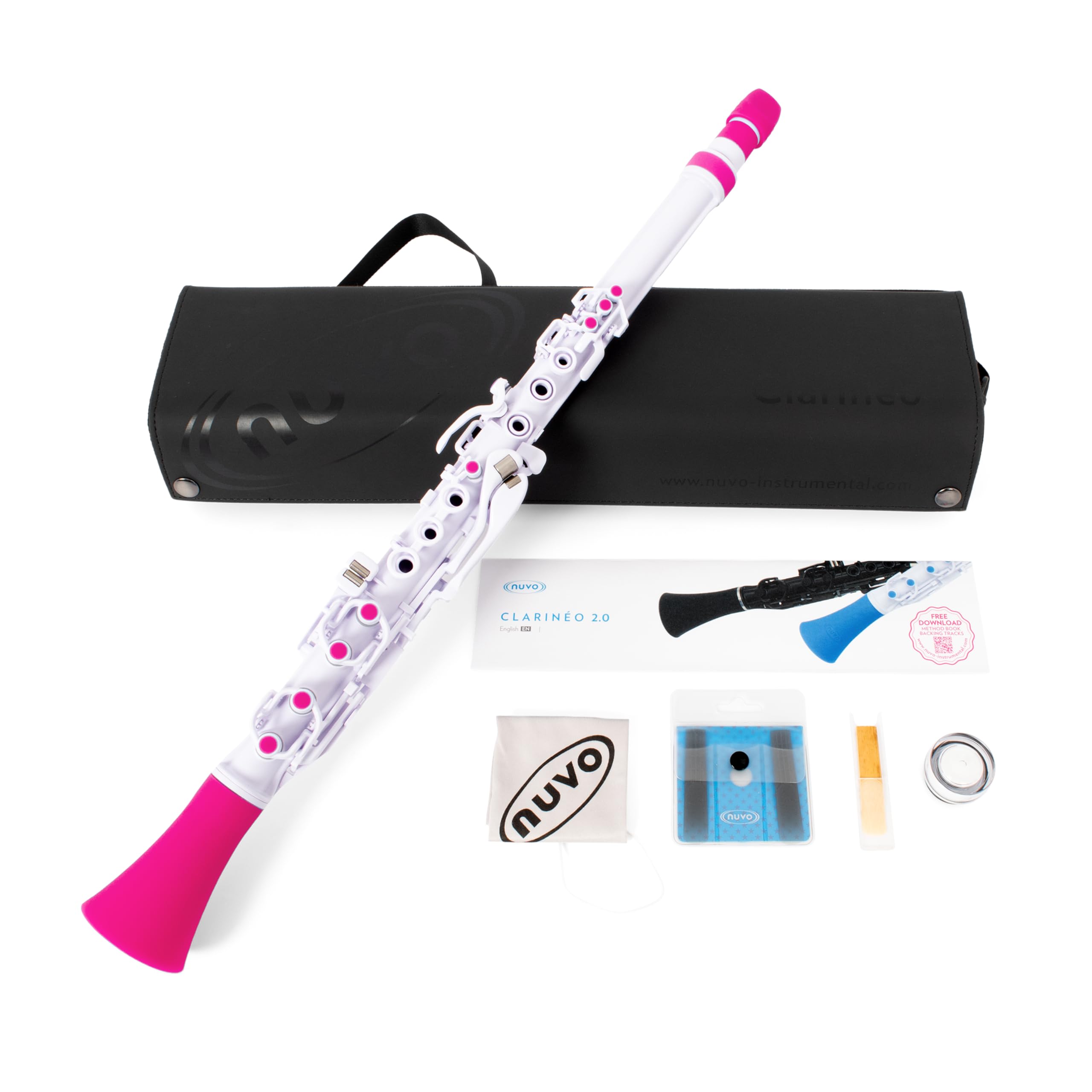 Nuvo Clarineo 2.0 white and pink