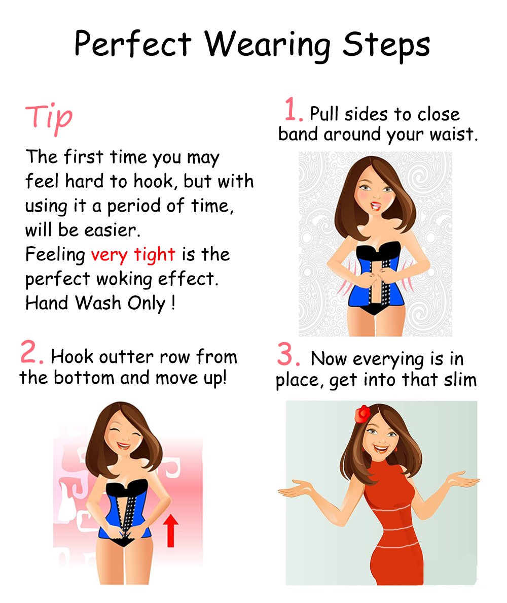 FIRM ABS Women\'s Waist Cincher Trainer Body Girdle Corset Gym Workout Sport waist trimmer