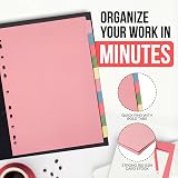 The Paper Shop File Dividers A4 10 Part Binder & Lever Arch Dividers view 3