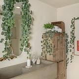 CQURE 8Pcs Eucalyptus Garland 8 Ft Each Total 64 Ft 768 Leaves view 8