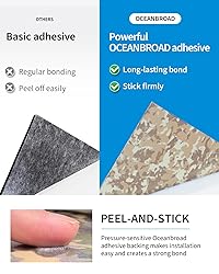 OCEANBROAD Self-Adhesive 96''x38'' Camouflage Boat