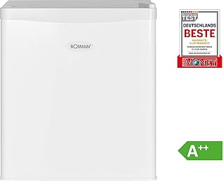 Bomann KB 389 Mini-Kühlschrank / A++ / 51 cm Höhe / 84 kWh/Jahr / regelbarer Thermostat / Kühlmittel R600a