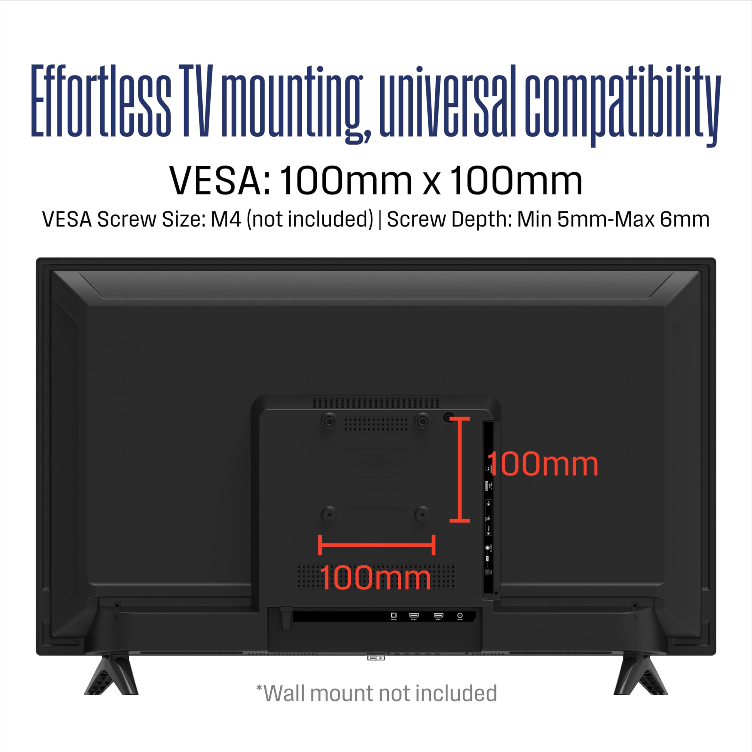 Westinghouse 24 Inch TV, HD LED Small Flat Screen Non-Smart Television, Works with Fire Stick, Roku, Apple TV, TiVo, Xumo, and Streaming Devices
