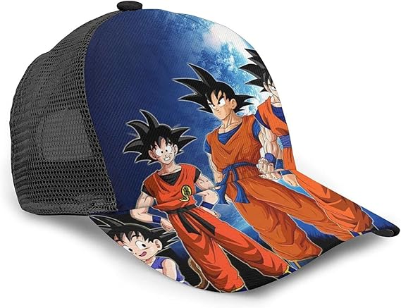 YooHome Dragon-Ball-z - Gorra de camionero con visera de sol, sombrero