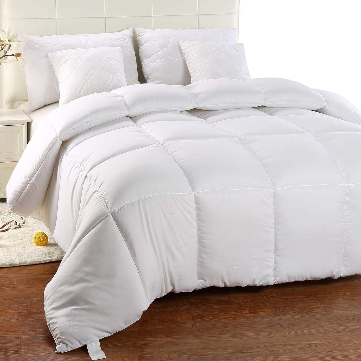All Seasons Duvet Cover 100 Cotton 1.55 TOG DUVET/QUILT WITH NON ALLERGENIC SOFT TOUCH COTTON