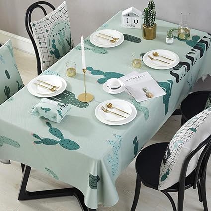 Jjhr Tovaglie Tovaglia Da Tavola Serie Tovaglia Cactus