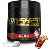 EHP Labs OxyShred Hardcore Super Dosed Pre Workout Powder - Preworkout Powder with L Glutamine & Acetyl L Carnitine, Energy Boost Drink - 275mg of Caffeine - Cali Cola, 40 Servings