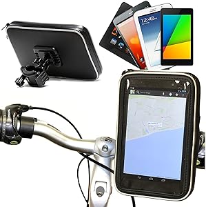 Navitech Cycle/Bike/Bicycle Waterproof Holder Mount and Case Compatible with The Acer ICONIA A1-830